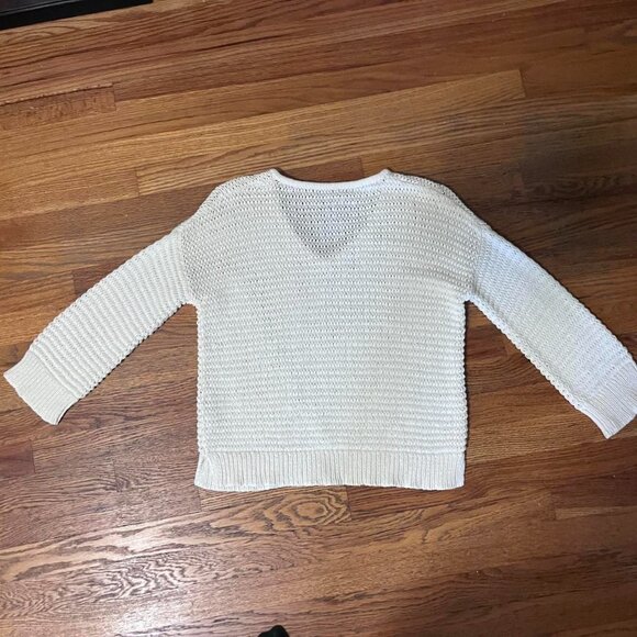 Madewell Women's White and Cream Jumper - Picture 2 of 4